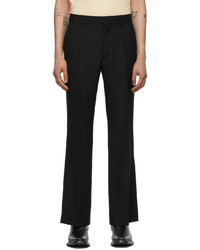 Second/Layer Black Paso Flared Trousers