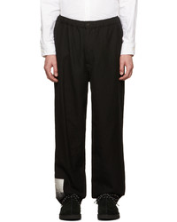 Undercover Black Patch Trousers