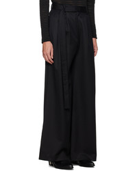 Parnell Mooney Black Pleated Trousers