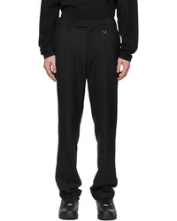 Ambush Black Regular Fit Suit Trousers