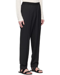 Filippa K Black Relaxed Fit Trousers