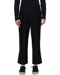 Second/Layer Black Saico Trousers