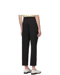 Junya Watanabe Black Serge Trousers