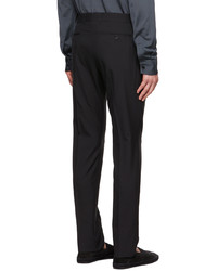 Tom Ford Black Shetland Atticus Trousers