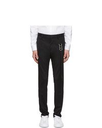 DSQUARED2 Black Side Tape Ring Cool Guy Trousers