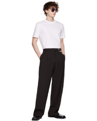 Carlota Barrera Black Signature Trousers