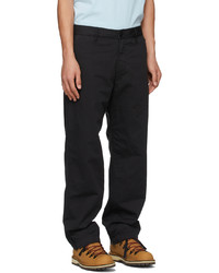 Stone Island Shadow Project Black Straight Trousers