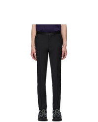 Lanvin Black Suit Trousers