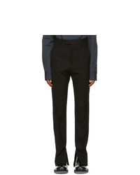 Bottega Veneta Black Technical Twill Trousers
