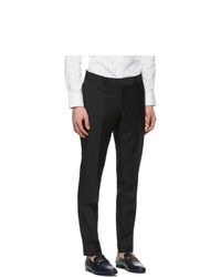 Tiger of Sweden Black Terriss Tuxedo Trousers