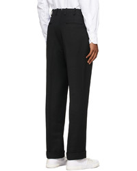 Factor's Black Twill Tailored Pants