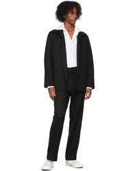 Factor's Black Twill Tailored Pants