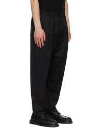 N. Hoolywood Black Wide Tapered Trousers