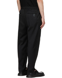N. Hoolywood Black Wide Tapered Trousers