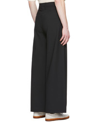 Sunflower Black Wide Trousers