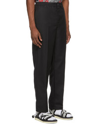 Stussy Black Wool Bryan Trousers