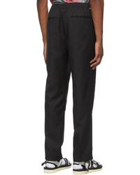 Stussy Black Wool Bryan Trousers