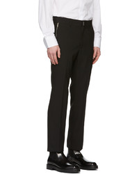 Givenchy Black Wool Classic Trousers