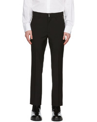 Givenchy Black Wool Classic Trousers