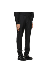Givenchy Black Wool Jogging Trousers