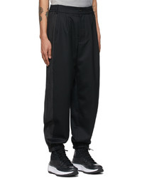 Feng Chen Wang Black Wool Paneled Trousers