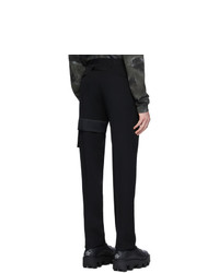 1017 Alyx 9Sm Black Wool Suit Trousers