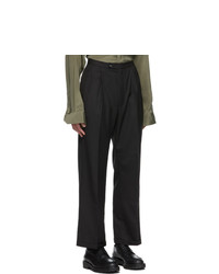 Winnie New York Black Wool Suiting Trousers