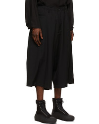 Yohji Yamamoto Black Wool Trousers