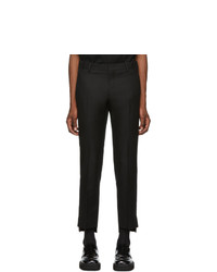 Wooyoungmi Black Wool Trousers