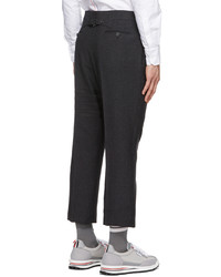 Thom Browne Grey Classic Wool Trousers