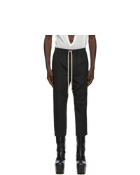 Rick Owens Slim Astaires Cropped Trousers