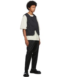 N. Hoolywood Wool Wide Tapered Trousers