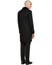 Fendi Black Mink Collar Coat