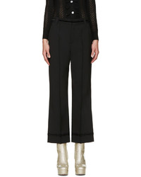 Marc Jacobs Black Wool Bowie Trousers