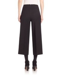 Akris Punto Corinne Wool Gabardine Culottes