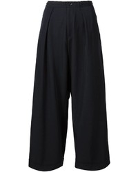 Y's Wide Leg Cropped Trousers