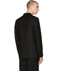 Lemaire Black Double Breasted Blazer