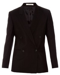 Paul Smith Double Breasted Mohair And Wool Blend Jacket