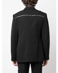 Off-White Virgin Wool Double Breasted Blazer