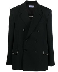 Off-White Virgin Wool Double Breasted Blazer