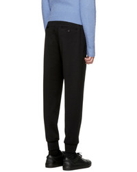 Wooyoungmi Black Wool Suit Trousers