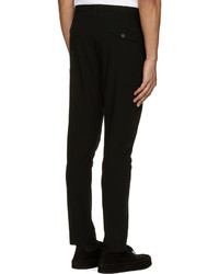 Song For The Mute Black Wool Tailored Trousers