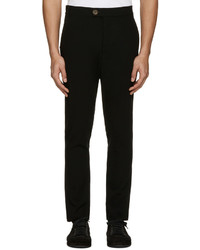 Song For The Mute Black Wool Tailored Trousers