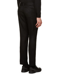 Wooyoungmi Black Wool Trousers