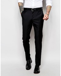 Asos Brand Slim Suit Pants In 100% Wool