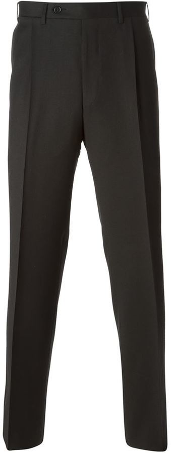 Canali Tailored Trousers, $226 | farfetch.com | Lookastic