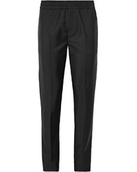 Acne Studios Ryder Slim Fit Cropped Wool And Mohair Blend Trousers