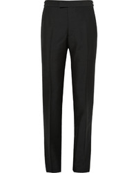 Kilgour Slim Fit Mohair And Wool Blend Trousers