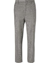 Lanvin Slim Fit Puppytooth Wool Trousers