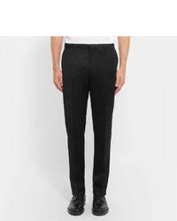 Calvin Klein Collection Slim Fit Wool Flannel Trousers